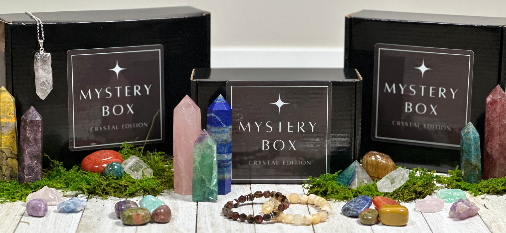 crystal mystery box