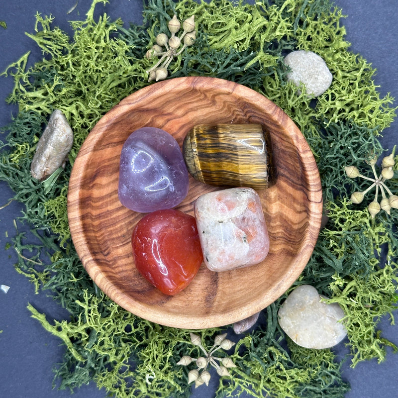 Crystals for Fear and Rumination